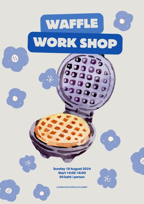 Make your waffle